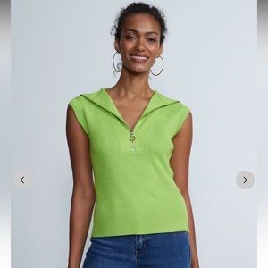 NY & Co. NWT Half-Zipped Sweater size L